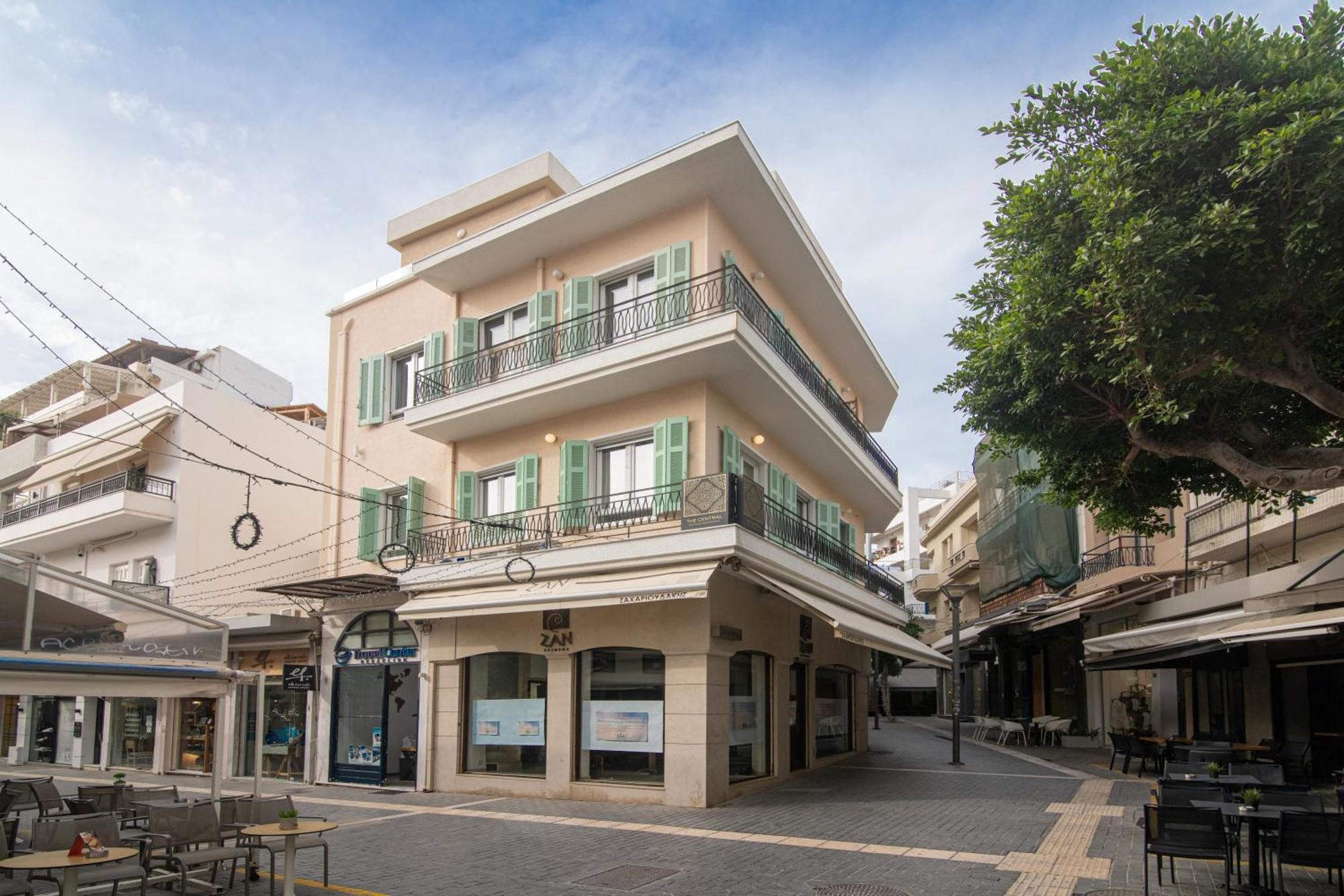 The Central Boutique Apartments Heraklion  Bagian luar foto